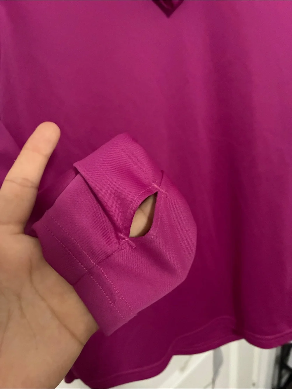 Columbia Magenta Hooded Performance Sun Shirt